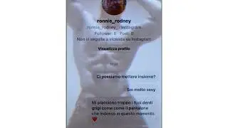 Ronnie rodney il nuovo Jonathan galindo