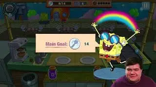 Прохождение игры SpongeBob Krusty Cook-Off! [Уровень 9, Блинная]