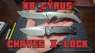 @Kubey_knife188 Cyrus & @ChavesKnives X-Lock - Great set of blades!  Which is your preference?