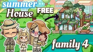 Free ⛱️ Summer House 🏠 Maker In Avatar World #pazu #avatarworld #tocaboca 