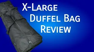X-Large Travel Duffel Bag Sturdy & Water Resistant #travelbag #sportsbag #duffelbag #sports #bag