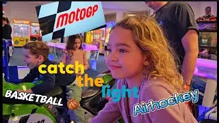 Terme Čatež - igraonica za velike i male 😉 MotoGP, Air Hockey, Catch the Light, basketball, dinosaur