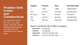 sentences : Subject-verb Agreement