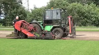 Berendsen sod harvesting