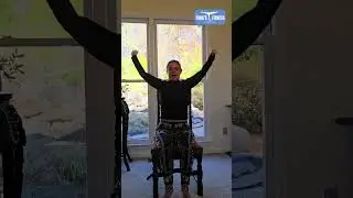 Gentle Chair Yoga for Strength & Mobility 10-Minute Sample with Lee #chairyoga #yoga #yogaforseniors