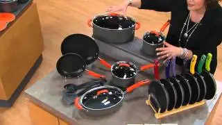 Rachael Ray Hard Anodized 12-Piece Cookware Set with Jill Bauer