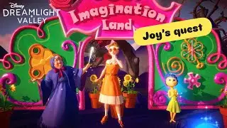 JOY&rsquo;S QUEST | IMAGINATION LAND. DISNEY DREAMLIGHT VALLEY. FRIENDSHIP QUEST WALKTHROUGH. INSIDE OUT