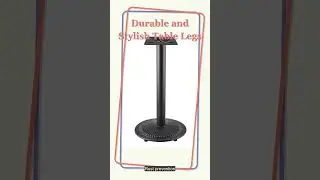ZHD Hardware Brand Cast Iron Table Legs for Sale Supplier
