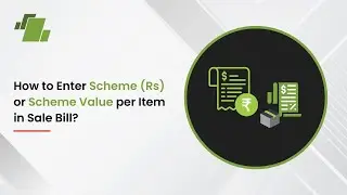 How to Enter Scheme (Rs) or Scheme Value per Item in Sale Bill ?