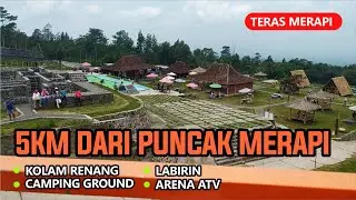 Jalan Jalan ke Teras Merapi Tempat Wisata Baru di Kawasan Gunung Merapi