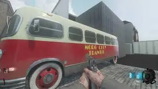 Morg City Transit Bus In Kino Der Toten ( Easter Egg)