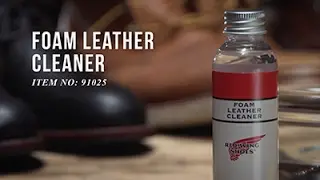 Red Wing Heritage - How to use Foam Leather Cleaner