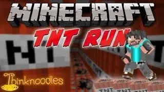 Minecraft Mini-Game: TNT Run w/ Thinknoodles & Friends