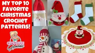 My Top 10 Favorite Christmas Crochet Patterns