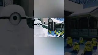 Idea for a snow-spring mood with your own hands.! - banal minions-snowmen!. Банальные миньоны!..