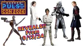 Pulse Con Reveals-2024-Commando Droid! Commander Bacara! New Luke & Leia!🔥🔥🔥 Star Wars Black Series