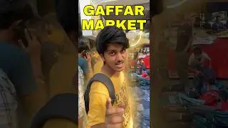 Gaffar Market Delhi - Karol Bagh😱 #gaffarmarket #gaffarmarketdelhi #karolbaghmarket #minivlog #vlog