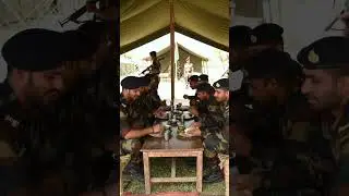&ldquo;Army Camp Dinner | 10 Fauji Ek Sath Khana Kha Rahe Hain | Fauji Bhai Brotherhood&rdquo; #army #faujibhai