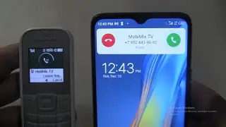 Incoming call & Outgoing call at the Same Time Samsung 1200M + TECNO POP 5 LTE