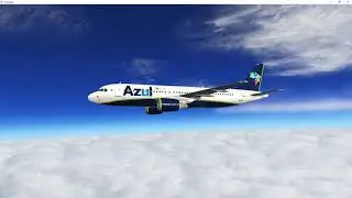 X-PLANE 11 - AZU 2991 POA-BSB - FFa320U