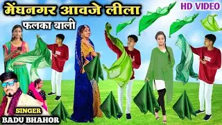 मेंघनगर आवजे लीला फलका वाली || Meghnagar Aavaje Lila Phalka Vali Singer Badu Bhabor Dancer Monu 
