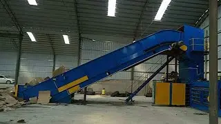 Industrial Cardboard Shredder And Baler