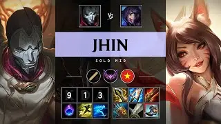 Jhin Mid vs Ahri - VN Master Patch 25.16