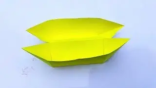 PAPER DOUBLE BOAT || ORIGAMI BOAT || DIY