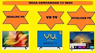 REALME VS VU TV REVIEW COMPARISON 2020 32/43 INCH