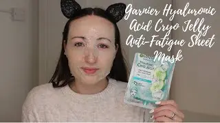 Garnier Hyaluronic Acid Cryo Jelly Anti-Fatigue Sheet Mask Review | 2024