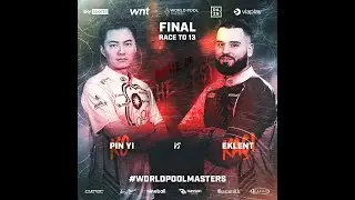 Biliárd World Pool Masters 2023 Final Ko Pin Yi vs Eklent Kaci 2023 05 13 HUN
