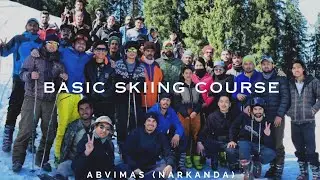 Basic Skiing Course I ABVIMAS, Narkanda.