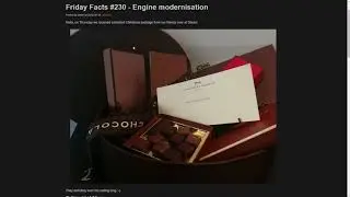 FFF #230 (Engine Modernization & Rewrite, T-Shirt Shop Open ) - Factorio Friday Facts Discussion