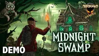 Midnight Swamp FULL DEMO Walkthrough (Point-and-click adventure Game)