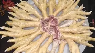 मुर्गे का पंजा कैसे बनाएं | Chicken Feet Recipe | Street Style Masala Chicken Paye | Tasty Recipe