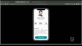 Flutter profile UI design - Figma to Flutter