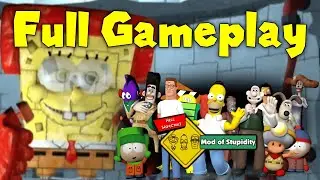 The Simpsons Hit And Run Mod Of Stupidity Full Mod Gameplay
