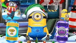 Santa Carl minion rush prize pod reward gameplay walkthrough android / ios