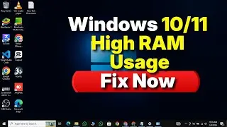 Windows 10/11 High RAM Usage – FIX (Reduce Memory Usage FAST)