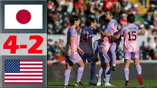 USA vs Japan Extended Highlights & All Goals Women's Football 2023