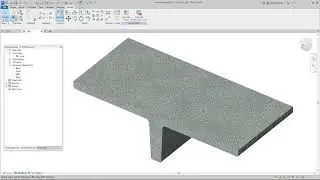 Revit Precast Single Tee from a double tee