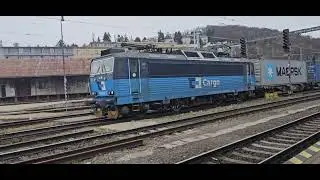 CD Cargo class 363 - 363509 passing Bratislava 21/11/25