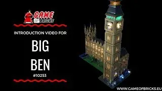 LED Light Kit for LEGO Big Ben 10253 Light Kit (Advanced Version) - Old design