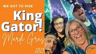 We Rode King Gator at Universal Orlando's Mardi Gras 2023