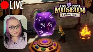 Roll for Adventure! | Psykit Streams Two Point Museum Fantasy Finds DLC