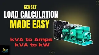 How to Calculate Generator Load Capacity Fast: kVA, Amps & kW Shortcuts