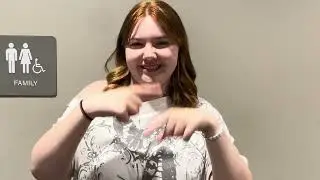 A silent video story explains ASL Club's silent dinner