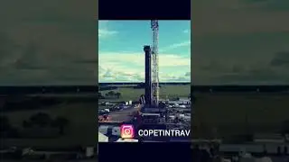 Copet&iacute;n Travel. Vuelo de Dron sobre taladro Petroworks en #Colombia