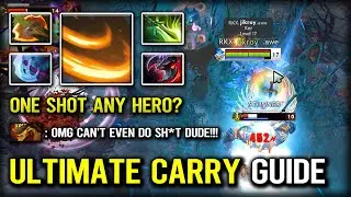 ULTIMATE CARRY GUIDE KEZ With Cleave Fast Farm Speed Even Bristleback Can't Handle His Samurai DotA2
