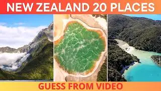 NEW ZEALAND Travel Quiz: How Many Places Can You Guess?